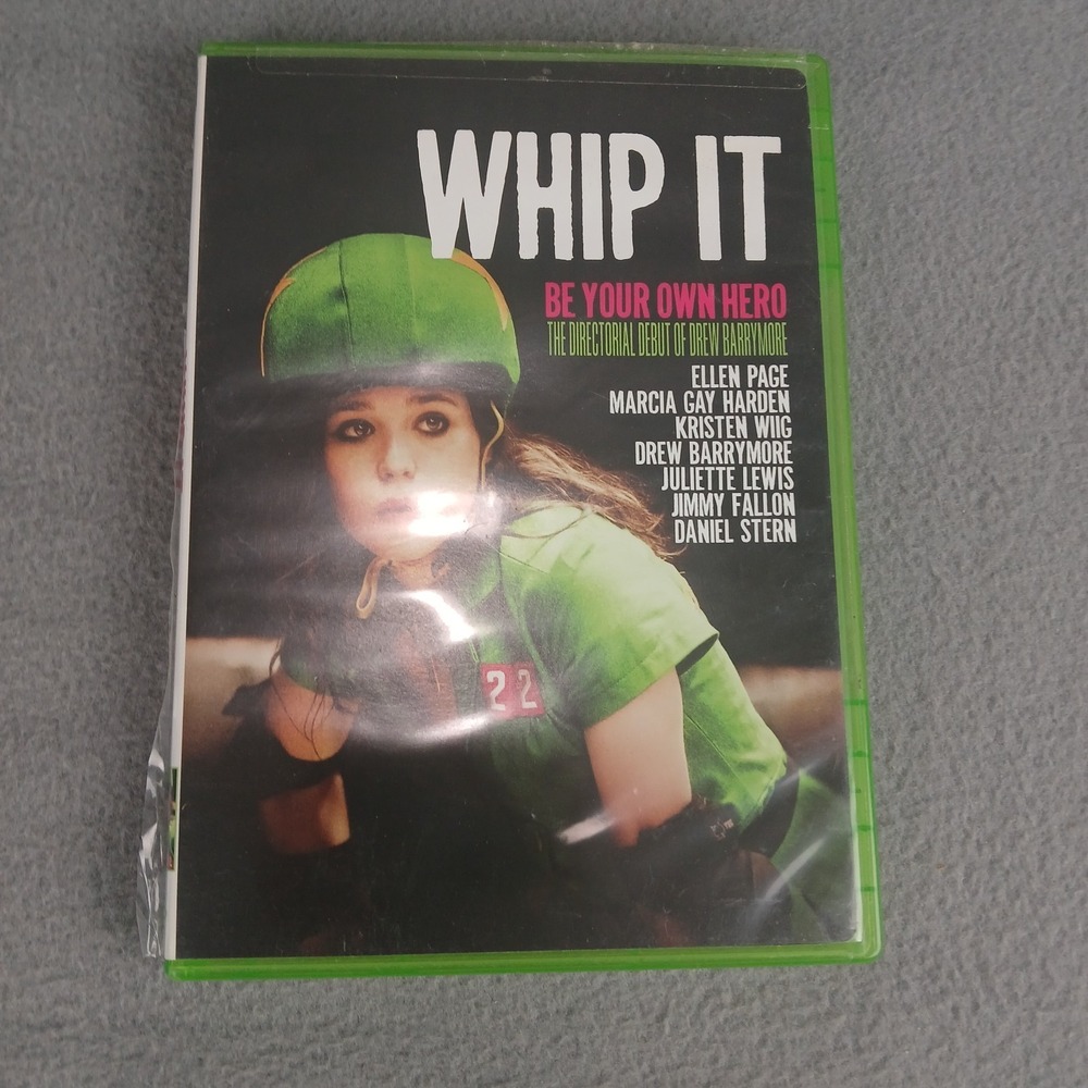 Whip It (DVD, 2009) Sport/Comedy Drew Barrymore Ellen Page Marcia Gay Harden